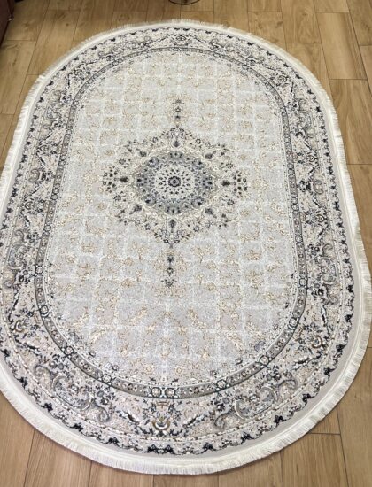 Овальный ковёр Irani lux 6815A_CREAM_CREAM, Турция