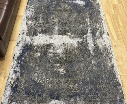 Прямоугольный ковёр Panda  BB333A_L_GREY_C_BLUE, Турция