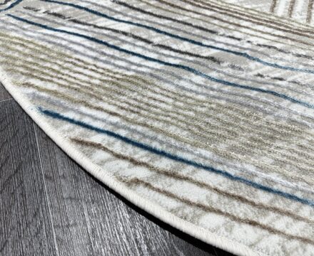 B048A_BLUE FDY / BEIGE SHRINK