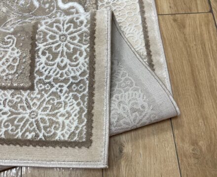 Квадратный ковёр Palermo 01289C_CREAM_L_BEIGE, Турция