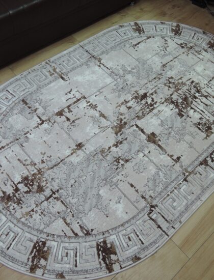 Овальный ковёр Armada  3403B_BEIGE_BEIGE, Турция