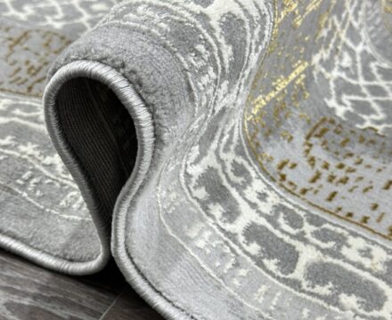 A116B_DARK GREY SHRINK / GOLD FDY