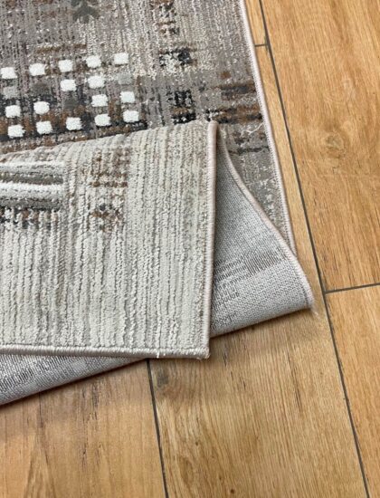 Прямоугольный ковёр Effero  A520BG_GREY_D_GREY, Турция