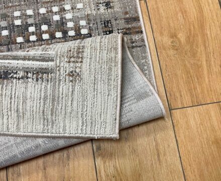 Прямоугольный ковёр Effero  A520BG_GREY_D_GREY, Турция