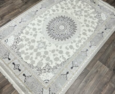 Прямоугольный ковёр Valentino + vigo 6817A_L_GREY_L_GREY, Турция