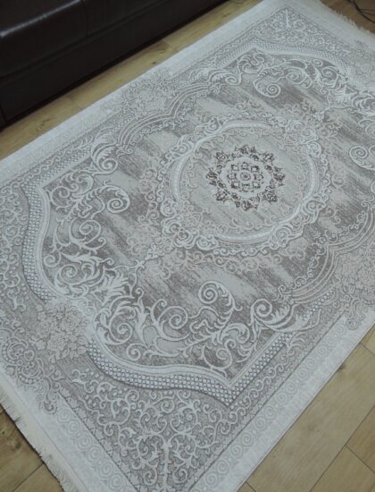 Квадратный ковёр Palmira 2539A_CREAM_CREAM, Турция