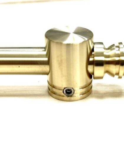 Длина 0,7 м. Ковродержатель из латуни L017 Пруток 12 мм