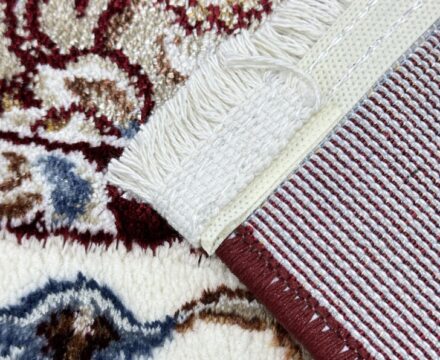 00633A_BURGUNDY / BEIGE FDY