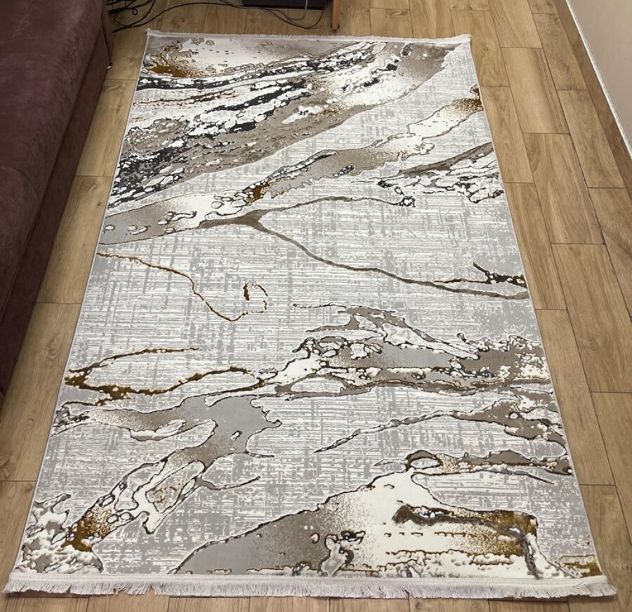 Прямоугольный ковёр Hilton 5982A_BEIGE_BEIGE, Турция