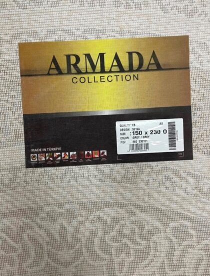 Овальный ковёр Armada 5619A_GREY_GREY, Турция