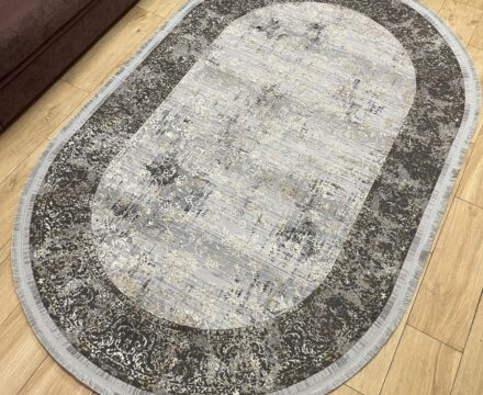 Овальный ковёр Liza 6373N_BEIGE_BEIGE, Турция