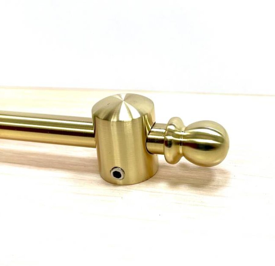 Длина 1,9 м. Ковродержатель из латуни L012 Пруток 12 мм