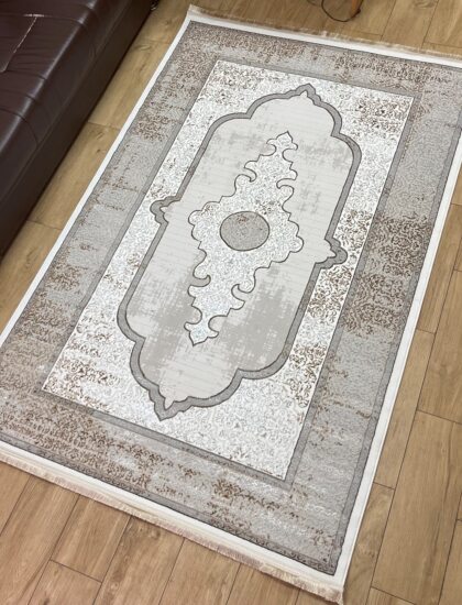 Прямоугольный ковёр Carina 4907A_CREAM_CREAM, Турция