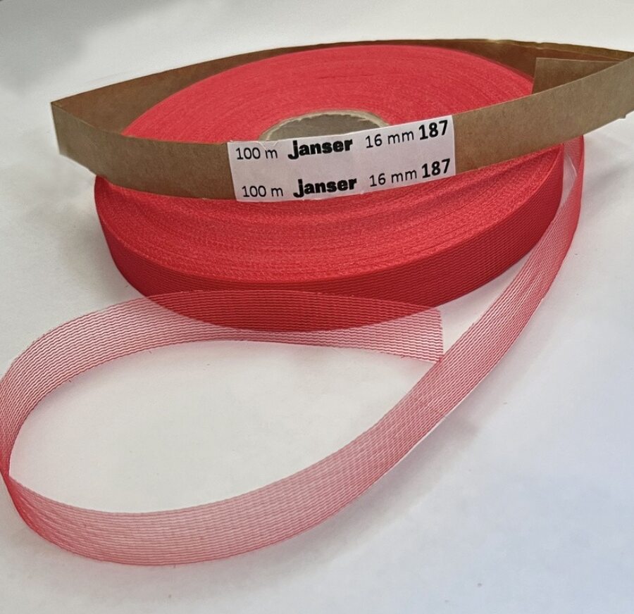 1 бобина стандартная PP Тесьма Jancer 187