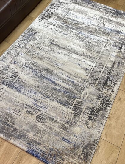 Прямоугольный ковёр Panda  A2093A_IVORY_BLUE, Турция