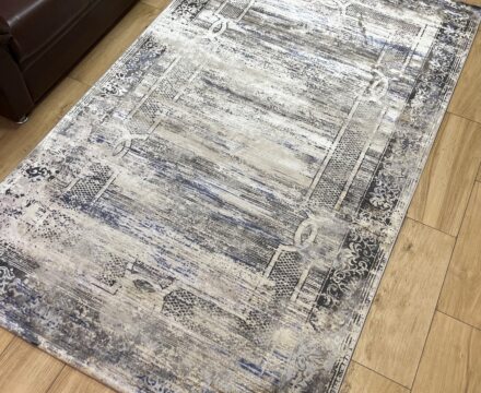 Прямоугольный ковёр Panda  A2093A_IVORY_BLUE, Турция