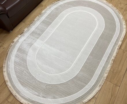 Овальный ковёр Carina 4920A_CREAM_CREAM, Турция