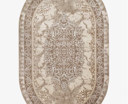 Овальный ковёр Atlas 3448A_VIZON_BEIGE, Турция