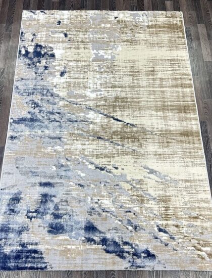 D038A_CREAM SHIRINK / BLUE FDY