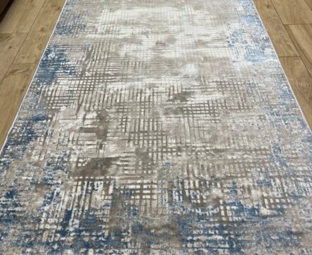 Прямоугольный ковёр Atlas  3645A_BLUE_CREAM, Турция