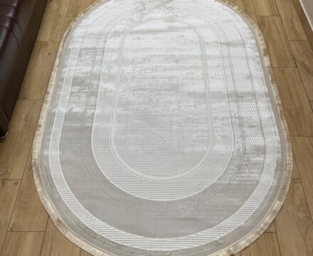 Овальный ковёр Carina 4920A_CREAM_CREAM, Турция