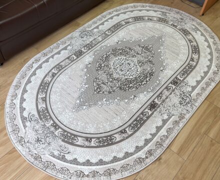 Овальный ковёр Armada 3570A_GREY_GREY, Турция