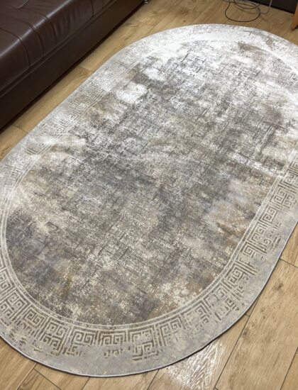 Овальный ковёр Panda  A1384A_IVORY_BEIGE, Турция