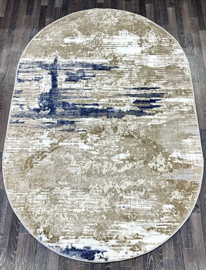 D068A_CREAM SHIRINK / BLUE FDY