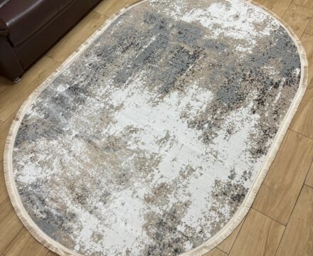 Овальный ковёр Carina 4909A_CREAM_CREAM, Турция