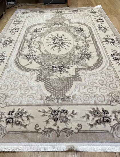 Прямоугольный ковёр Atlas 3330A_VIZON_BEIGE, Турция