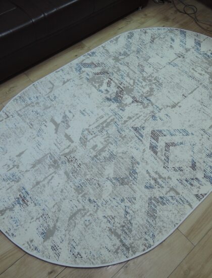 Овальный ковёр Selin  2917A_CREAM_CREAM, Турция