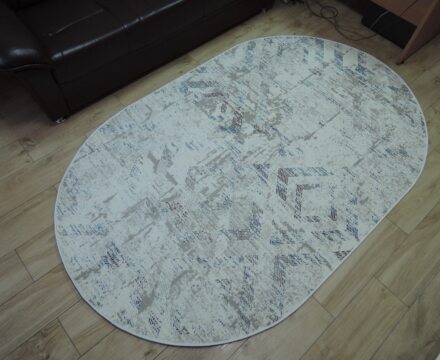 Овальный ковёр Selin  2917A_CREAM_CREAM, Турция