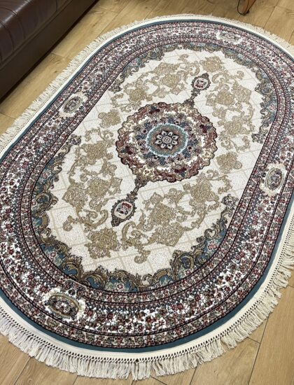 Овальный ковёр Shahriyar 3854N_BLUE_BLUE, Турция