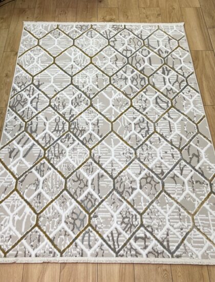 Прямоугольный ковёр Forte 6232A_MUSTARD_MUSTARD, Турция