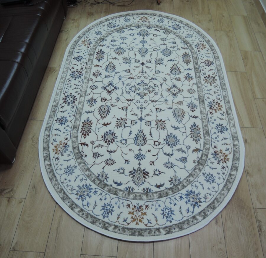 Овальный ковёр Selin  2887A_CREAM_CREAM, Турция