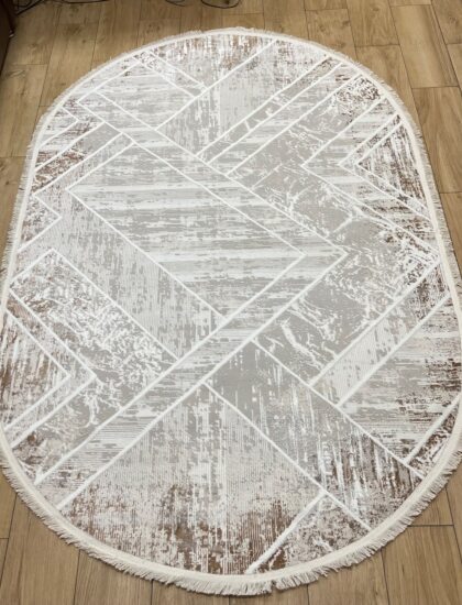 Овальный ковёр Palmira premium  4903A_BEIGE_BEIGE, Турция