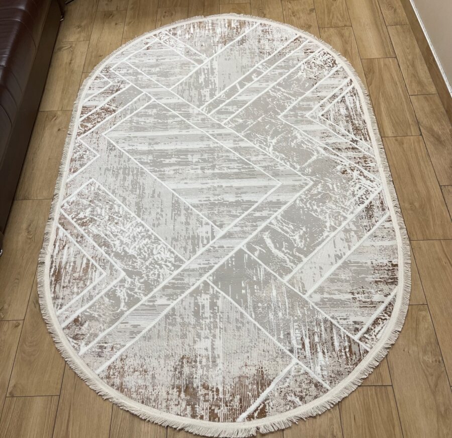 Овальный ковёр Palmira premium  4903A_BEIGE_BEIGE, Турция