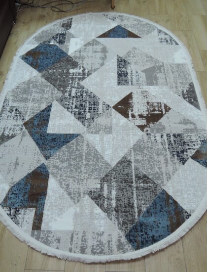 Овальный ковёр Palmira 2491A_CREAM_CREAM, Турция