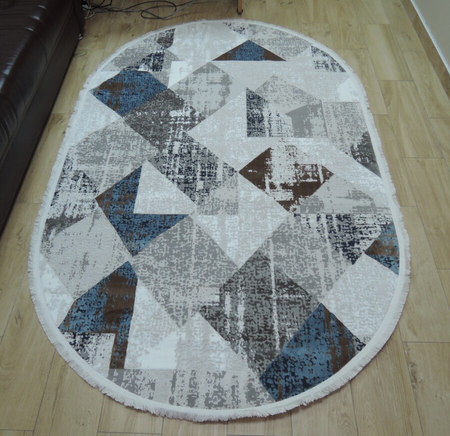 Овальный ковёр Palmira 2491A_CREAM_CREAM, Турция