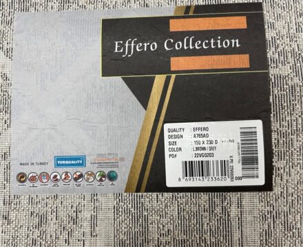 Прямоугольный ковёр Effero  A765AD_L_BROWN_GREY, Турция