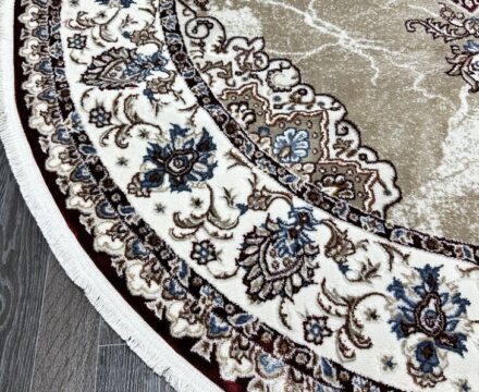 00633A_BURGUNDY / BEIGE FDY