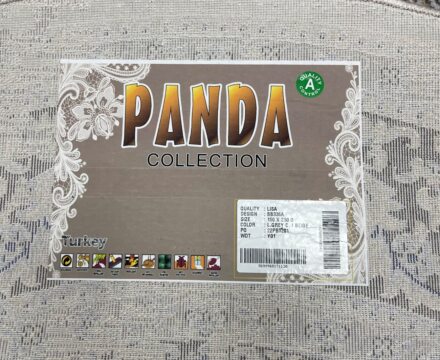 Овальный ковёр Panda  BB336A_L_GREY_C_BEIGE, Турция