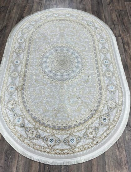 Овальный ковёр Irani lux 8020A_GOLD_GOLD, Турция