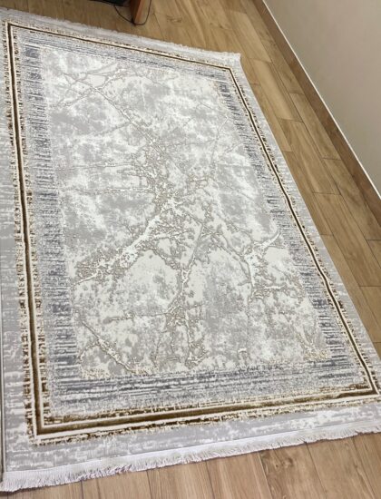 Квадратный ковёр Valentino + vigo 6025A_GOLD_GOLD, Турция