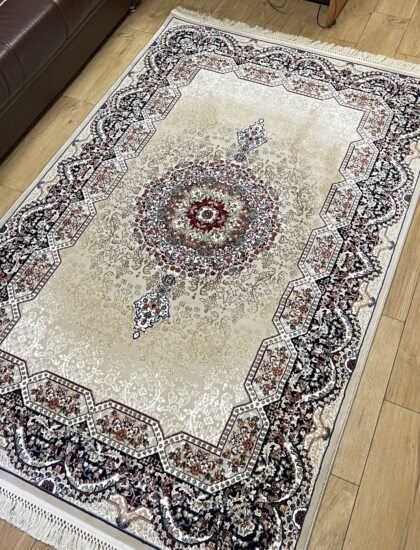 Прямоугольный ковёр Shahriyar 4057A_CREAM_CREAM, Турция