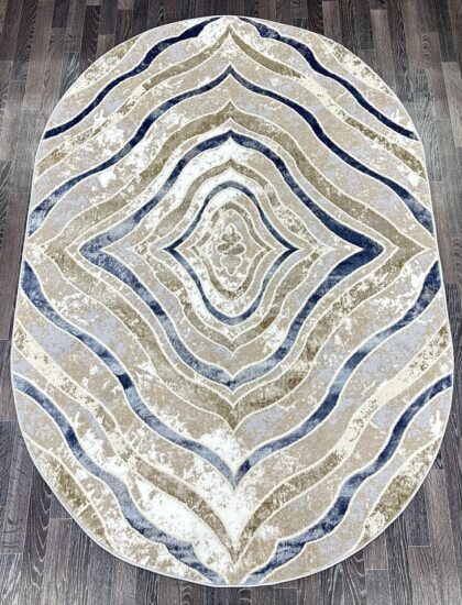 D066A_CREAM SHIRINK / BLUE FDY