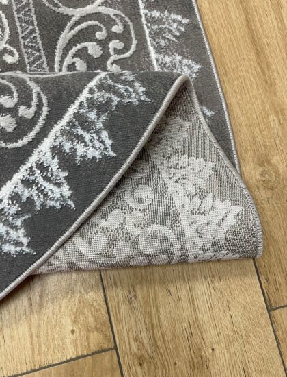 Овальный ковёр Palermo 0102SA_C_L_GREY_C_GREY, Турция