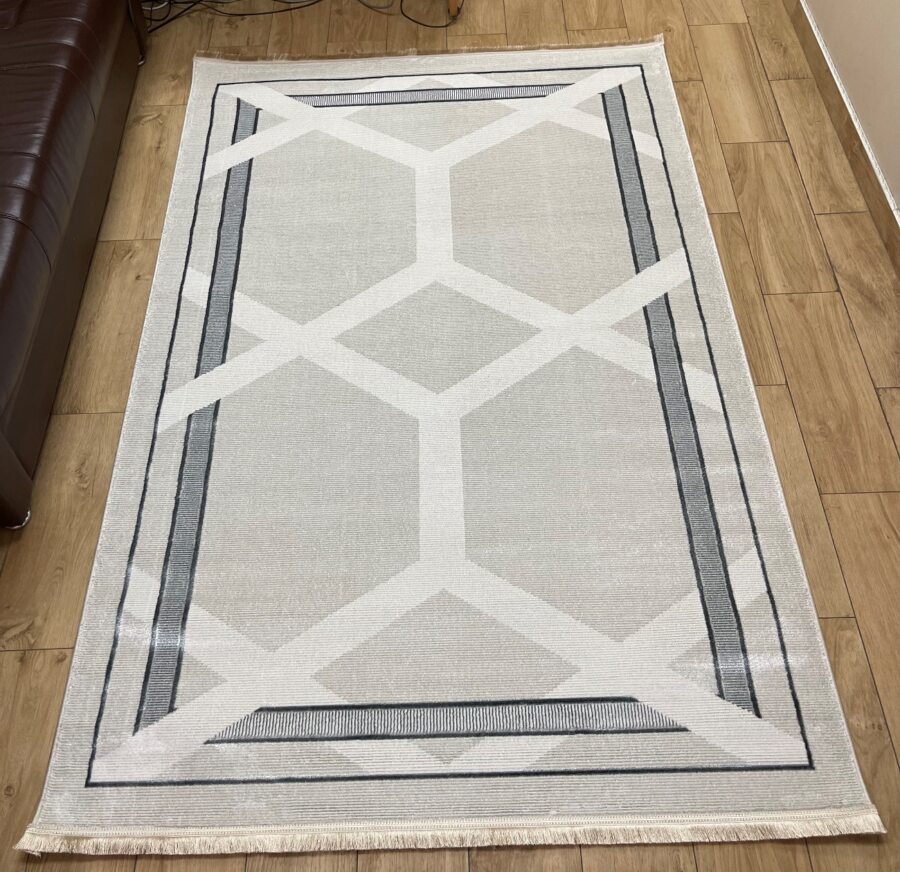 Прямоугольный ковёр Carina 4914A_BEIGE_BEIGE, Турция