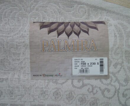 Овальный ковёр Palmira 2538A_CREAM_CREAM, Турция