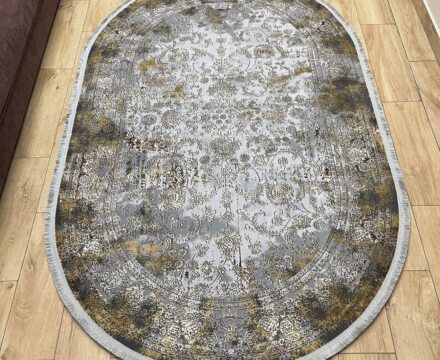 Овальный ковёр Liza 6360A_BEIGE_BEIGE, Турция